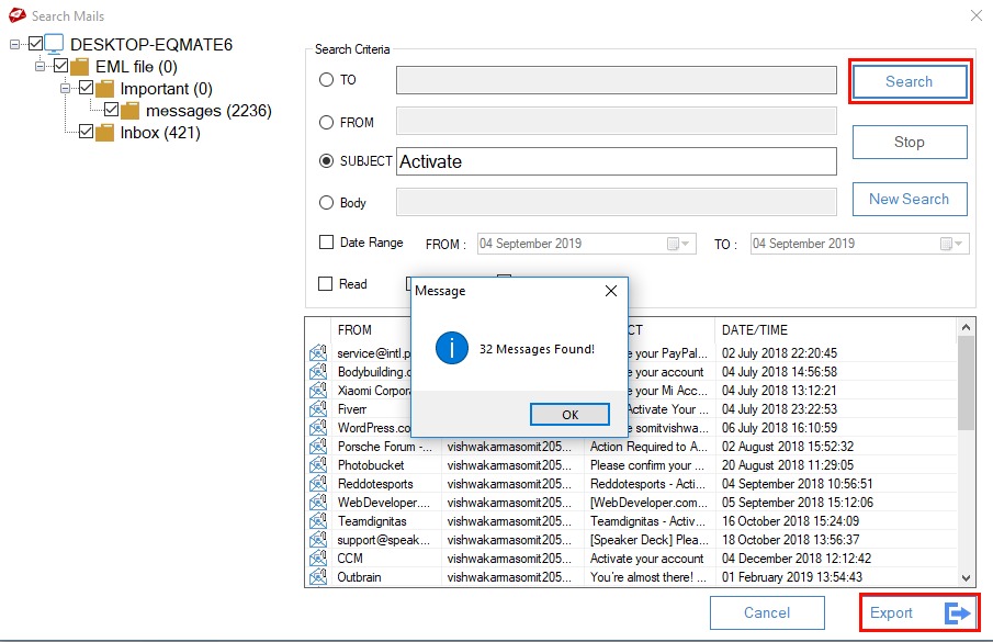 MailsDaddy EML to PST Converter Windows 11 download