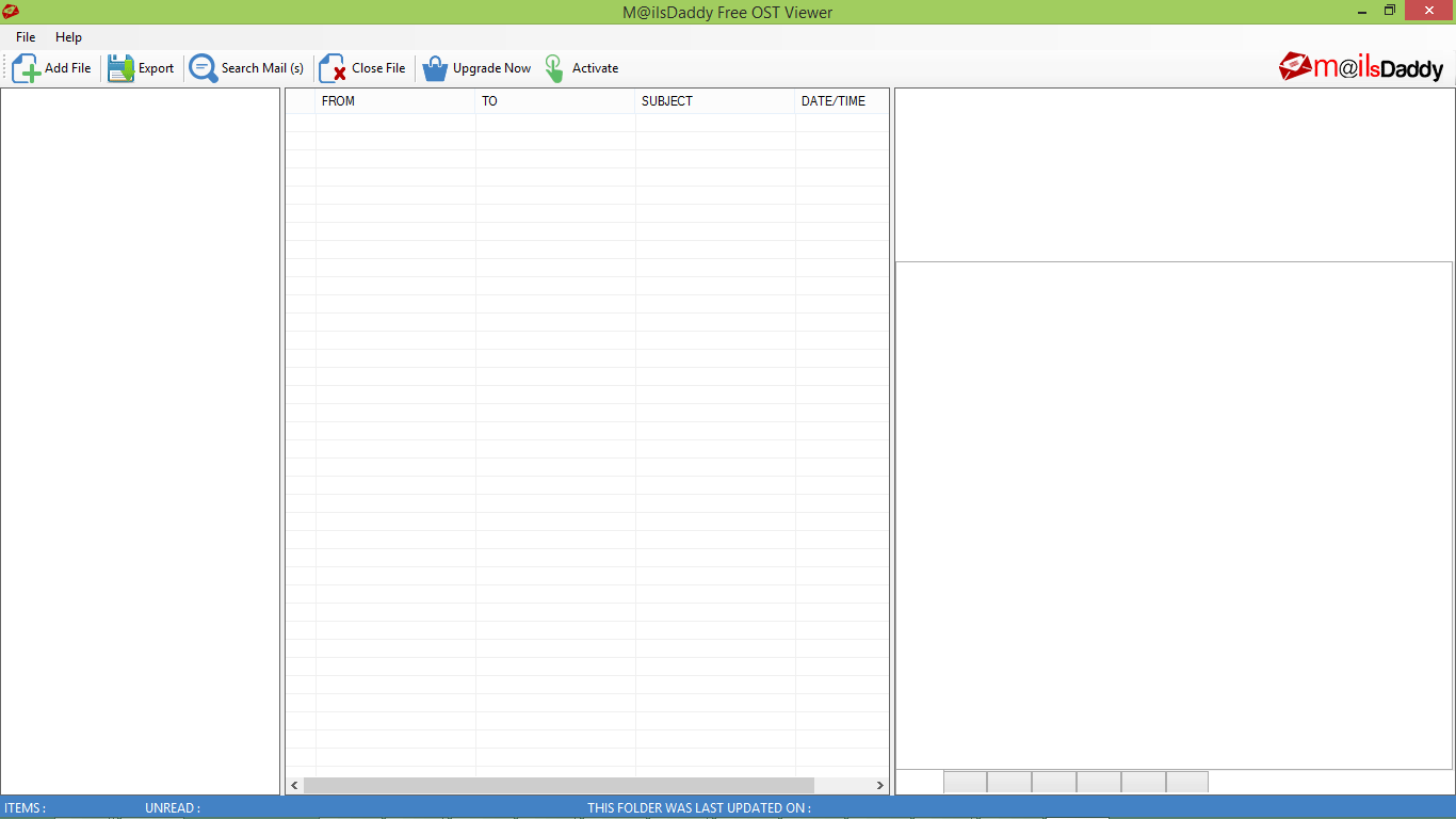 MailsDaddy Free OST File Viewer