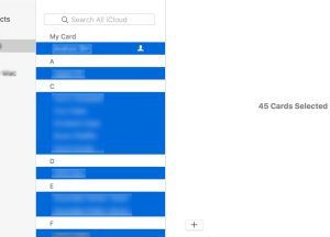 apple mail contact to outlook