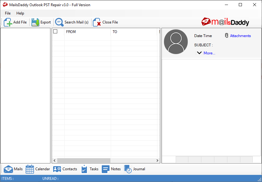 MailsDaddy PST Repair Software