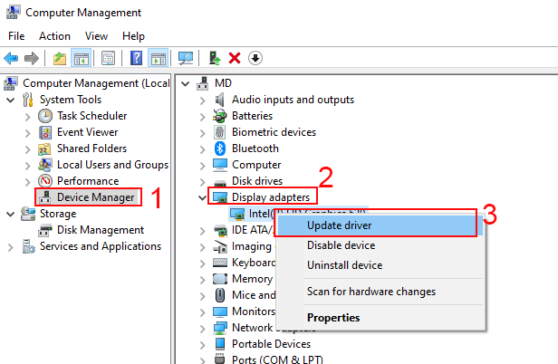 Update Driver