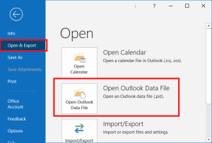 click-on-file-tab-open&export-Outlook-data-file-step1