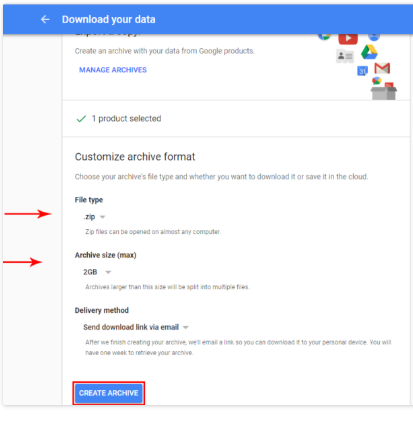 Create Archive Mailbox