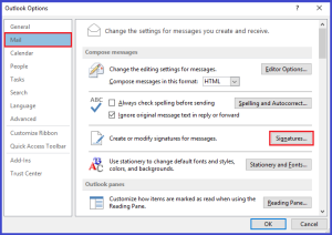 How to Add, Edit and Update Outlook Signature?