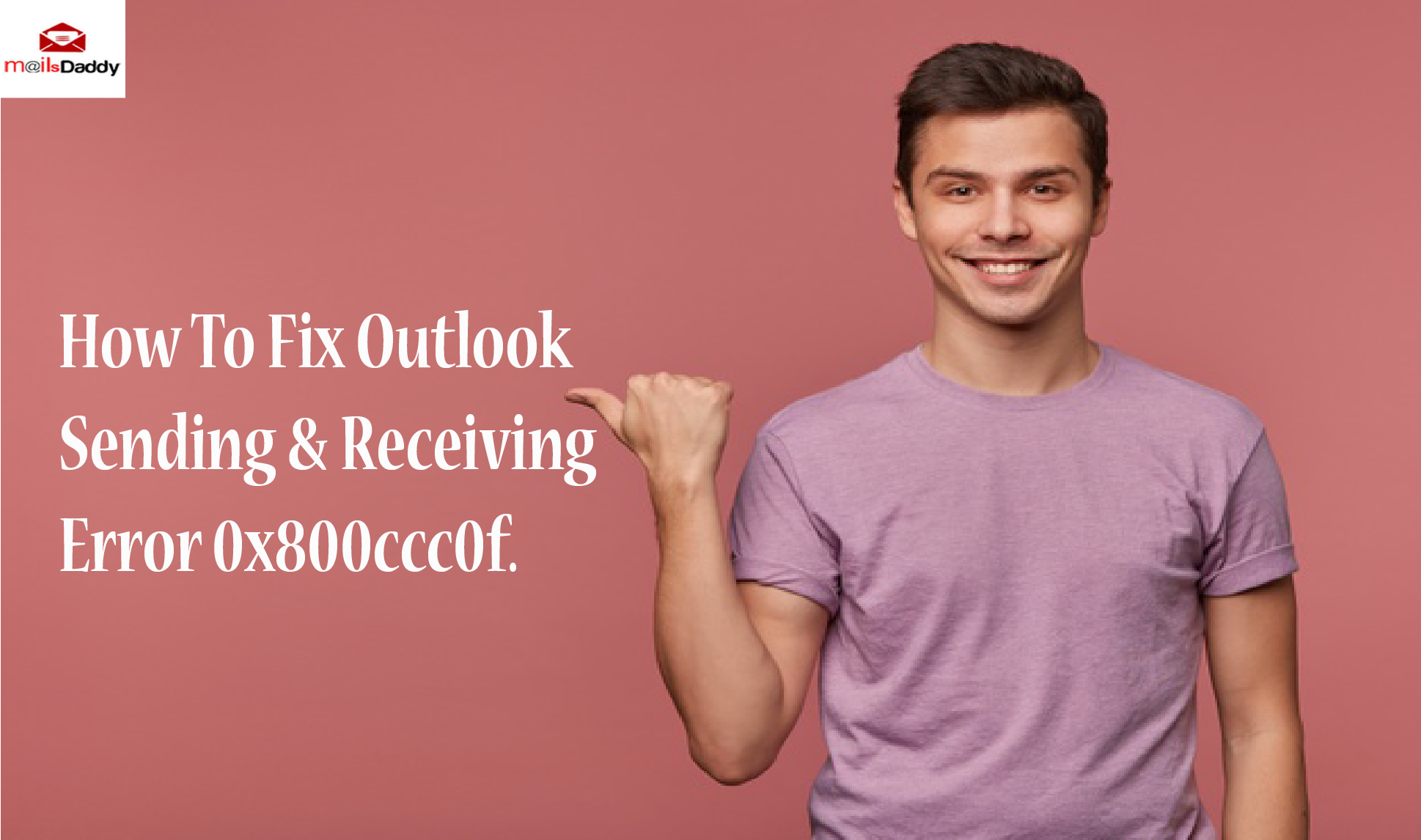 How to fix outlook sending and receiving error 0x800ccc0f 