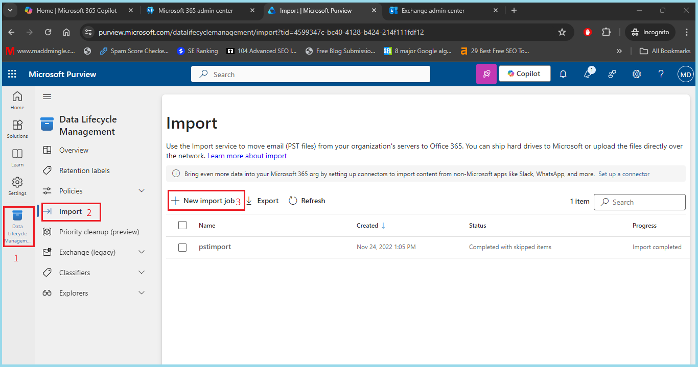 pst to microsoft 365 - 9