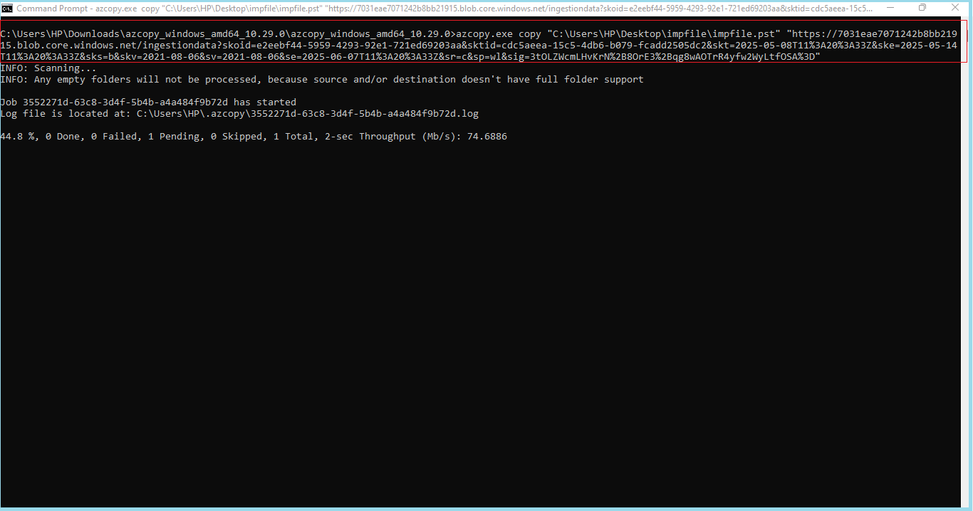 pst to office 365 - 7