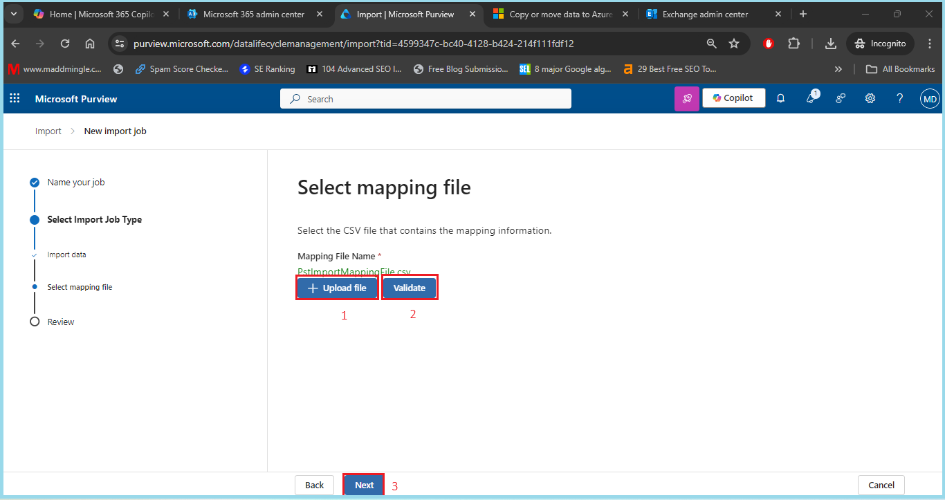 pst file into Microsoft 365 - 1