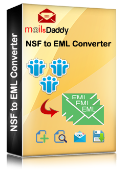 MailsDaddy NSF to EML Converter boxshot