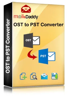 MailsDaddy OST to PST Converter Box