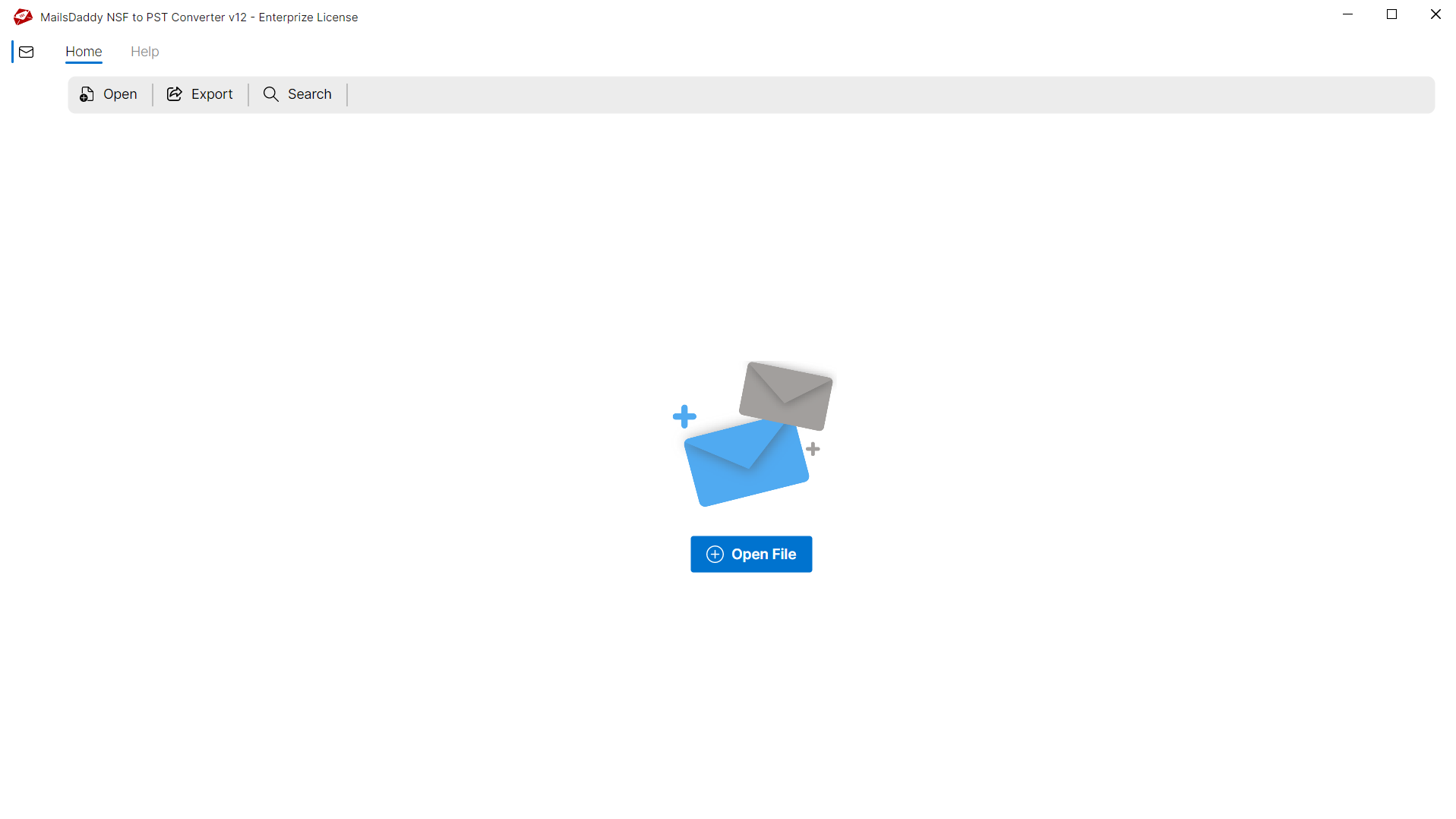 Step 01: Download & Launch the application — MailsDaddy NSF to PST Converter