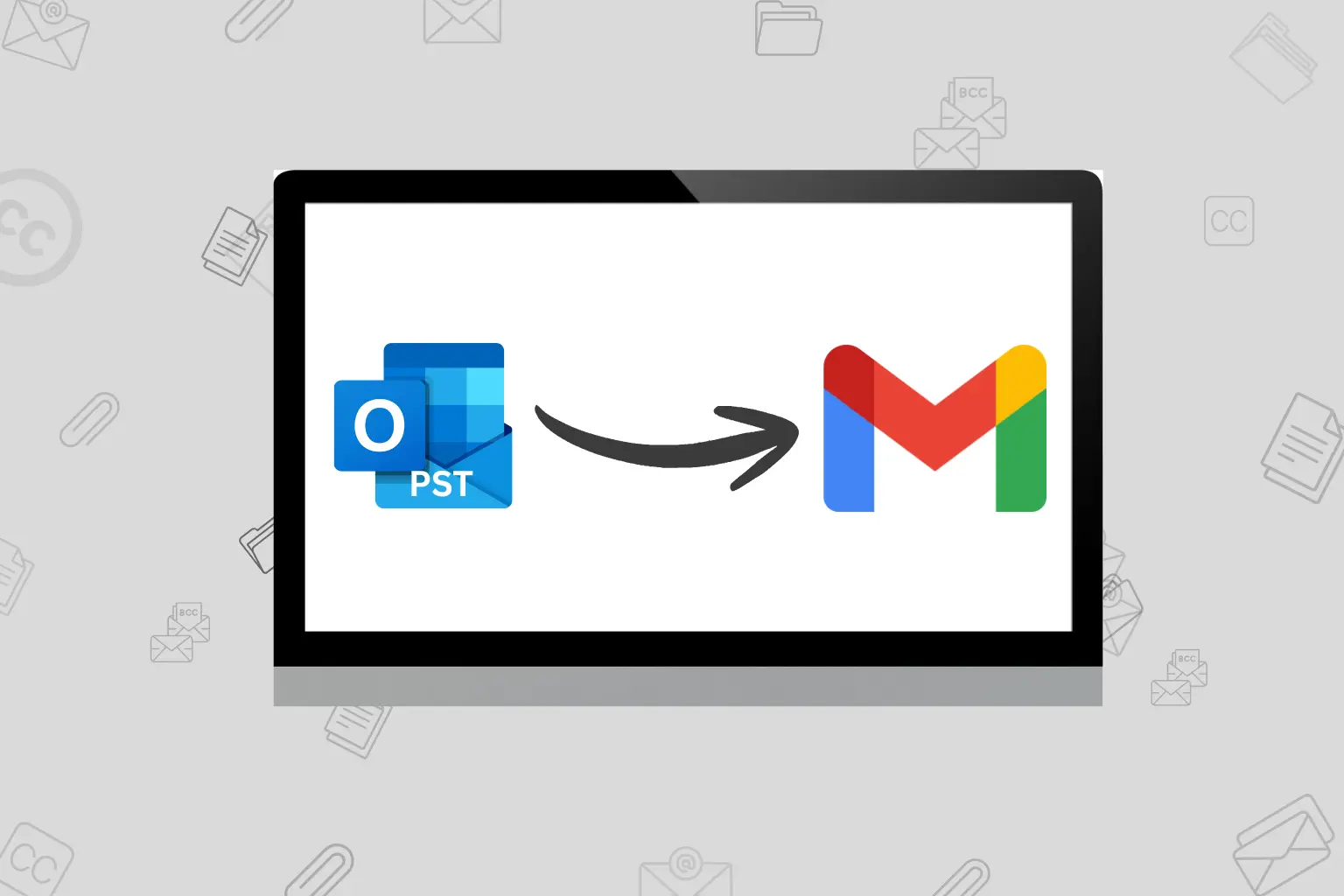 PST to Gmail Video