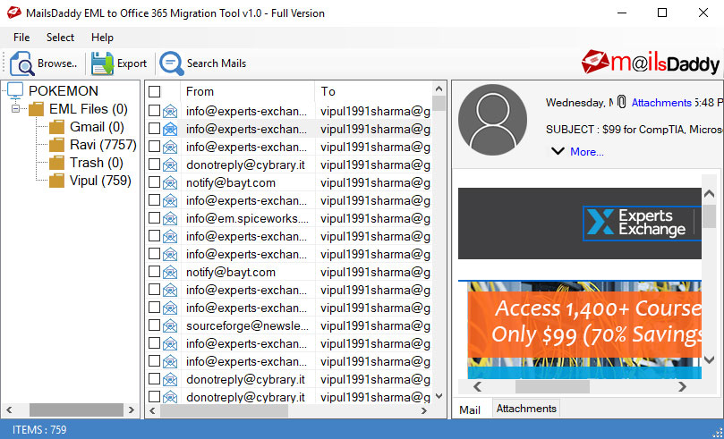 preview window