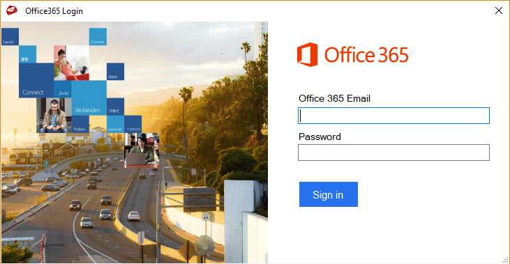 go to sign-in page