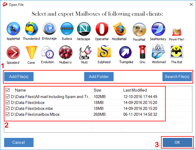 add files or folders
