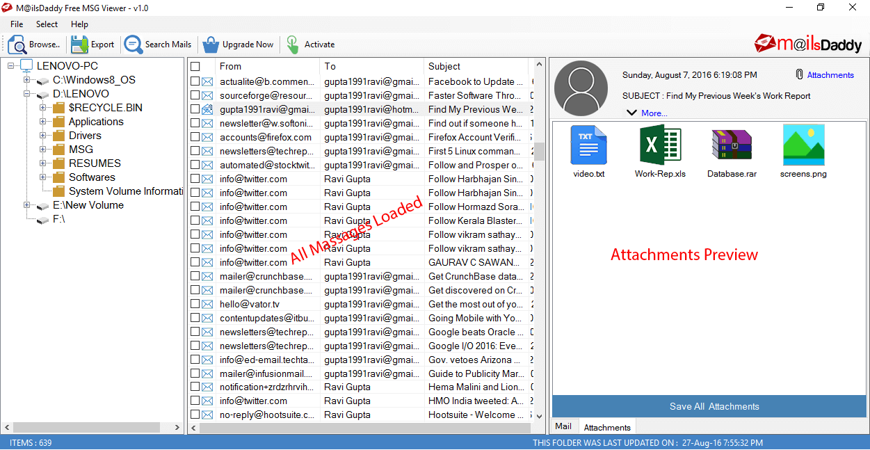 preview window