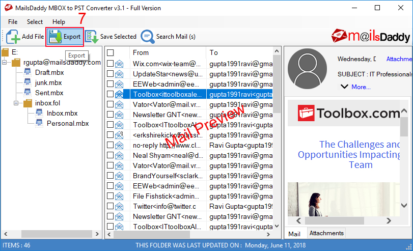 mailsdaddy mbox to pst converter full version mailsdaddy mbox to pst converter full version