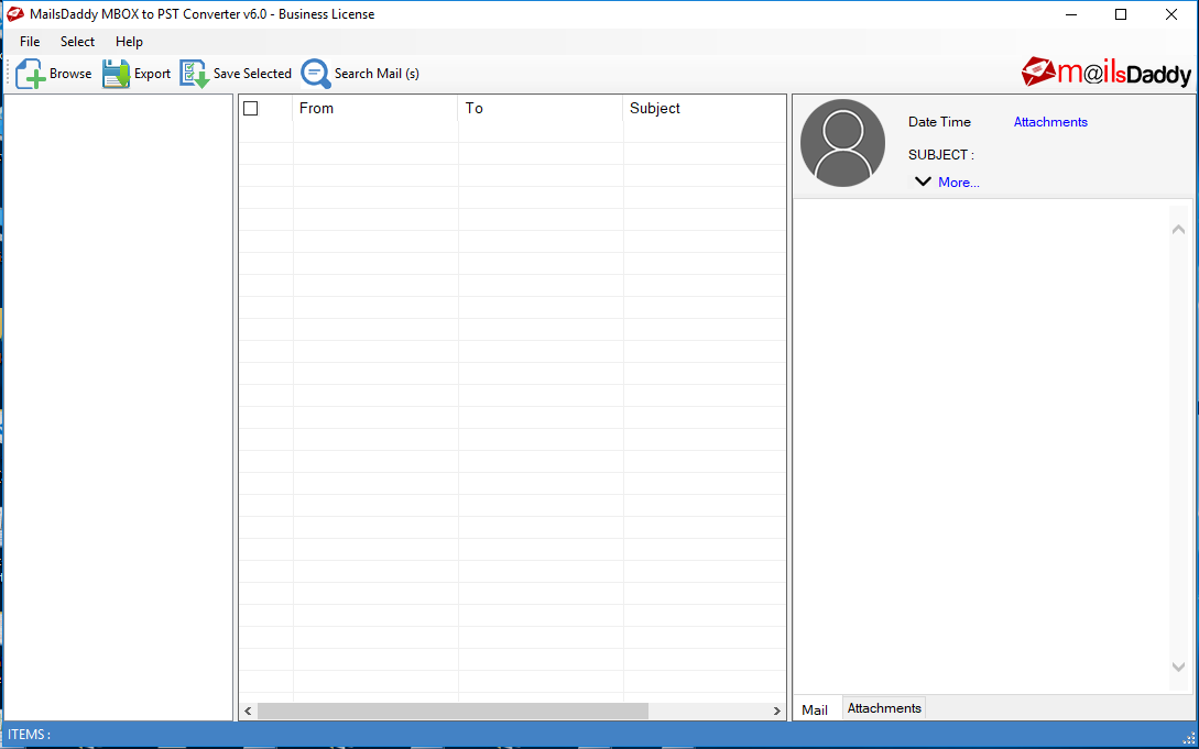 MailsDaddy MBOX to PST Converter screenshot MailsDaddy MBOX to PST Converter screenshot