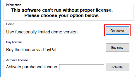 get demo
