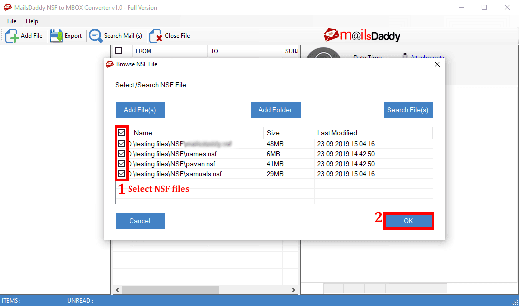 Windows 8 MailsDaddy NSF to MBOX Converter 1.0 full Windows 8 MailsDaddy NSF to MBOX Converter full