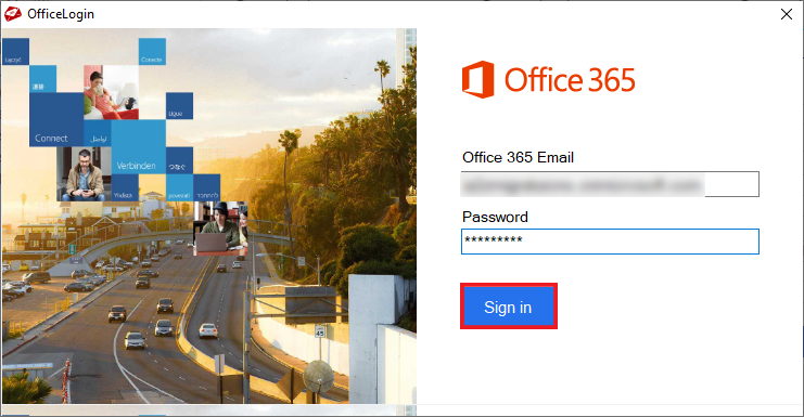 login to office 365