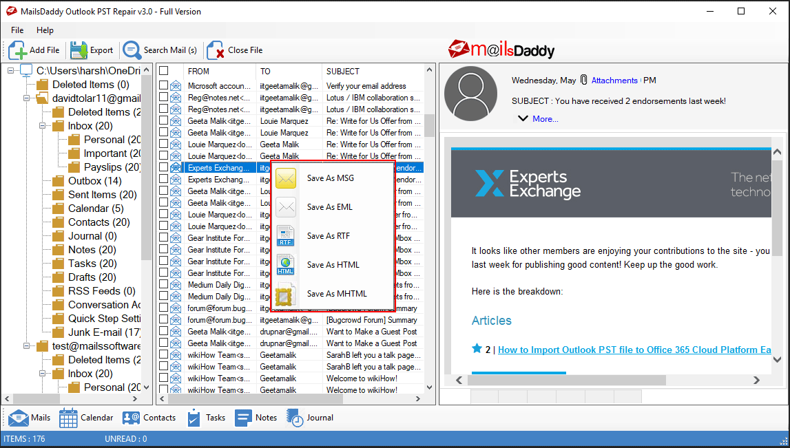 5 Ways to Download Emails from Microsoft Outlook - wikiHow