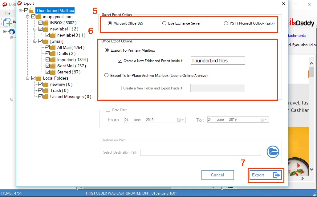 import mbox to outlook